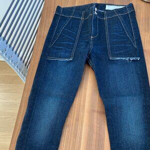 NWOT Rag & Bone Denny jeans, color Warsaw, size 25